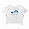 shark weekend Crop Top