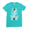 Fight Alone Avengers Ladies Fitted T-Shirt