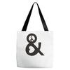 peace and love tshirt party heart tee no war stoner hippie sign ladies Tote Bags