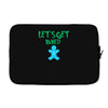 lets get baked Laptop sleeve