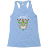 bowser's gym2 Racerback Tank