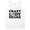 crazy lady shark Tank Top
