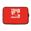 silver edition train insaiyan dragonball z insane bodybuilding goku Laptop sleeve