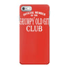 grumpy old git club iPhone 7 Case