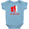 job well done batle royal gaming Baby Bodysuit