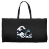 Great White Wave Shark Weekender Totes