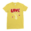 love balon Ladies Fitted T-Shirt