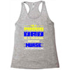 proud dad nurse Racerback Tank
