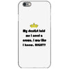 dentist crown iPhone 6/6s Case