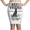 Best Friend German Shepherd Pencil Skirts