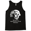 without a moustache einstein proud hirsute mustachioed grooming Tank Top