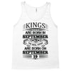 Real Kings Are Born On September 19 Tank Top