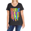 lgbt prom fundraiser Ladies Curvy T-Shirt