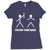 i've got your back Ladies Fitted T-Shirt