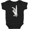 bunny sign Baby Bodysuit