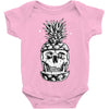 skull pineapple Baby Onesie