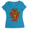 funny ferry mucking christmas, ideal gift or christmas present. Women's Triblend Scoop T-shirt