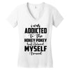 i was addicted to the hokey pokey Women's V-Neck T-Shirt