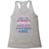 don't be jealous just because i'm a super cute november girl Racerback Tank