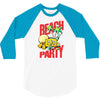 beach party 3/4 Sleeve Shirt