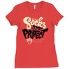 socks don't protect my heart Ladies Fitted T-Shirt