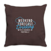 weekend ... drinking .. Throw Pillow