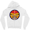lucha libre   red Zipper Hoodie