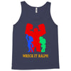 wreck it ralph silhouette Tank Top