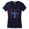 happy father's day Women's V-Neck T-Shirt