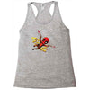 pew pew deadpool Racerback Tank