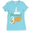 i was normal cats Ladies Fitted T-Shirt