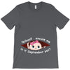 September Peeking Out Baby Girl T-Shirt
