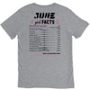 June Girl Facts Gemini V-Neck Tee