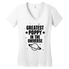 Greatest Poppy In The Universe Women's V-Neck T-Shirt