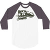 plumeria paradise 3/4 Sleeve Shirt