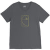 golden spiral V-Neck Tee