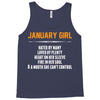 January Girl Hated By Many Tank Top