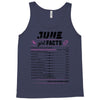 June Girl Facts Cancer Tank Top