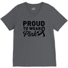 Proud To Wear Pink V-Neck Tee