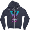 deep space Zipper Hoodie