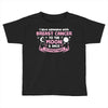 I Love Someone with Breast Cancer to The Moon and Back to Infinity Toddler T-shirt