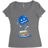 got the ghost Women's Triblend Scoop T-shirt