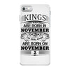 Real Kings Are Born On November 2 iPhone 7 Case