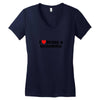 i love being a grandma Women's V-Neck T-Shirt