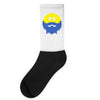 bearded smiley face Socks