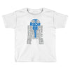 r2d2 typography Toddler T-shirt
