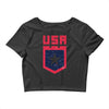 land of the free Crop Top