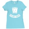 i'd hit that black jack Ladies Fitted T-Shirt