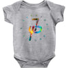 jake paul colorful Baby Onesie