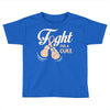 Fight For a Cure Uterine Cancer Awareness Toddler T-shirt